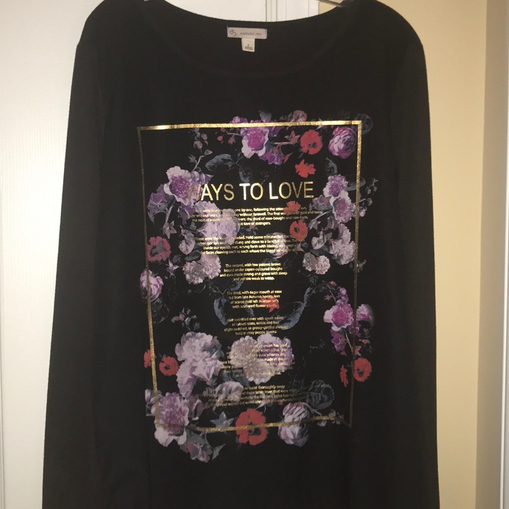 Love floral shirt